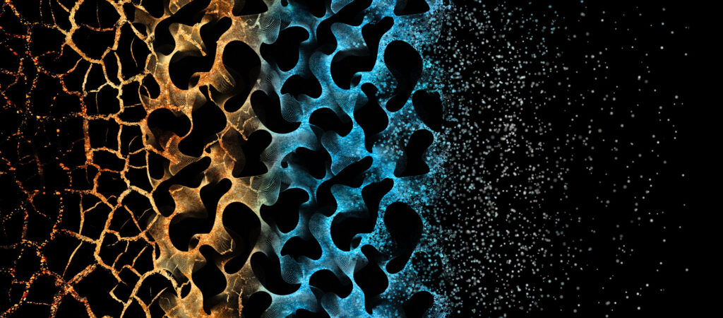 Immagine concettuale dell'installazione Transitions di Stark